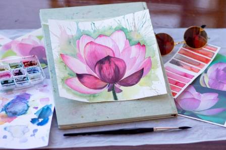 Floral Watercolour Painting